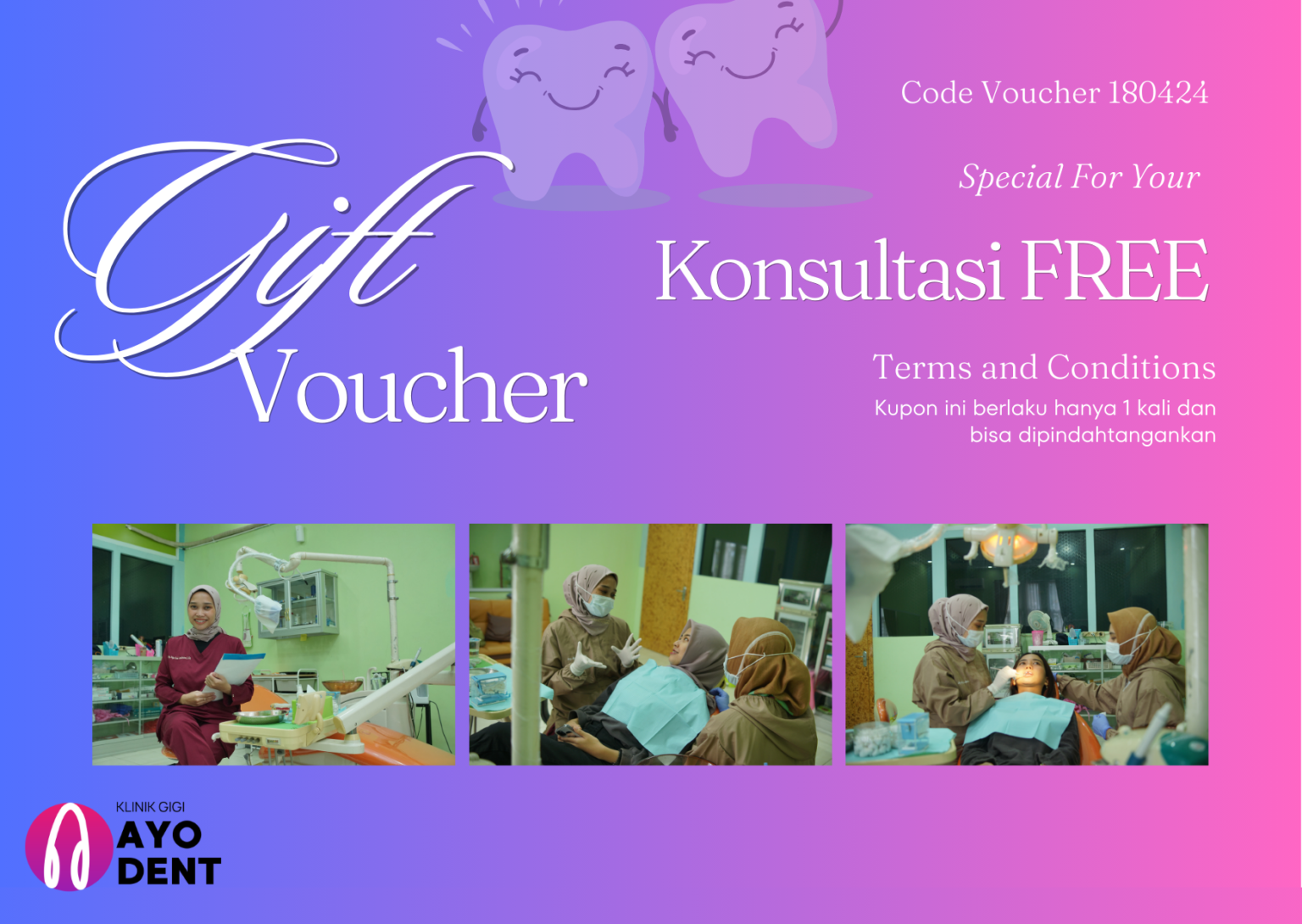 Voucher Klinik Gigi Makassar